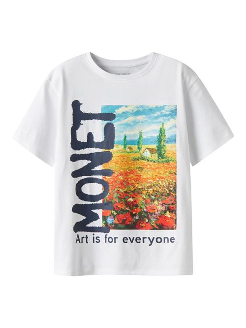 TWO SOON Shirts 'Kunst'  marin / grøn / orange / hvid