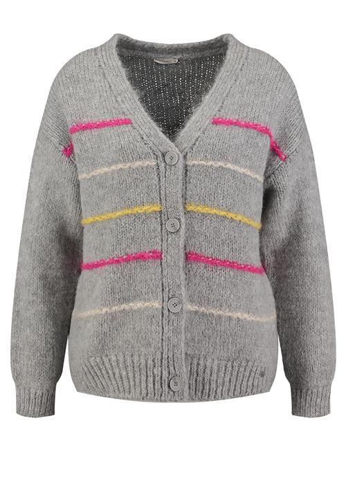 Key Largo Cardigan 'Candy'  beige / gul / grå / pink