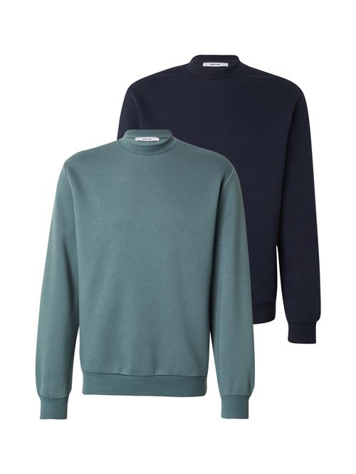 ABOUT YOU Sweatshirt 'Davin'  navy / grøn