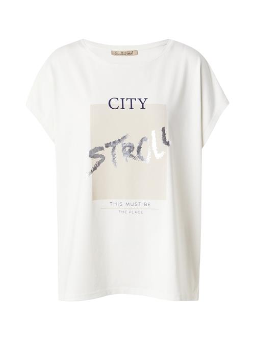 Smith&Soul Shirts  ecru / sort / sølv / hvid