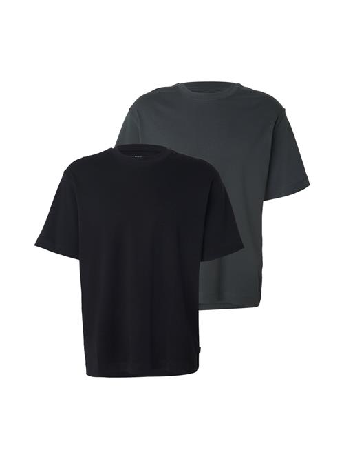 JACK & JONES Bluser & t-shirts 'JWHURBAN EDGE'  gran / sort