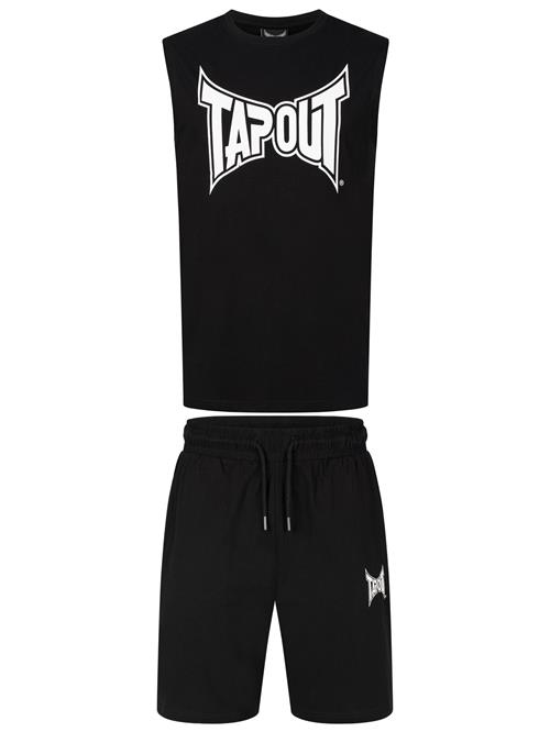 Tapout Træningsdragt 'Diego'  sort / hvid