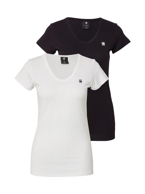 G-STAR Shirts  sort / hvid