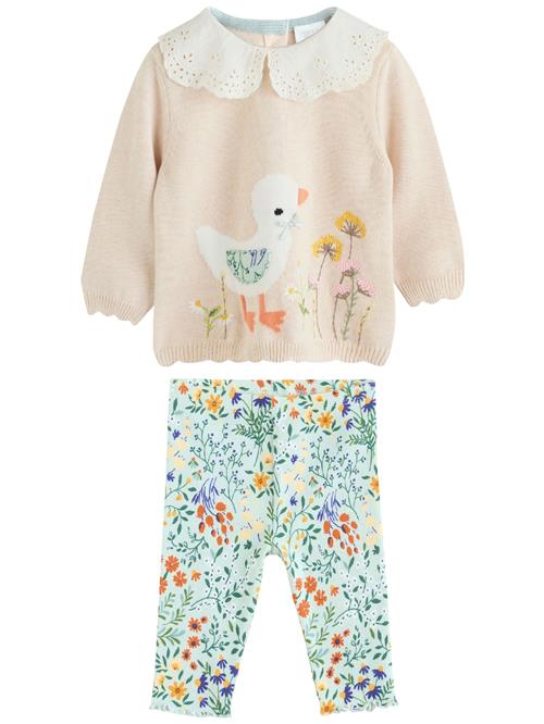 Next Sæt  beige / mint / siv / orange