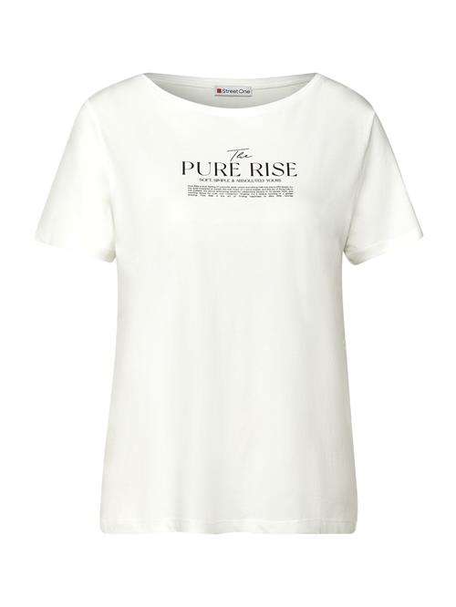 STREET ONE Shirts  sort / offwhite