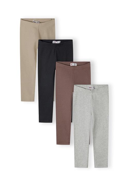 MINOTI Leggings  beige / brun / grå / sort