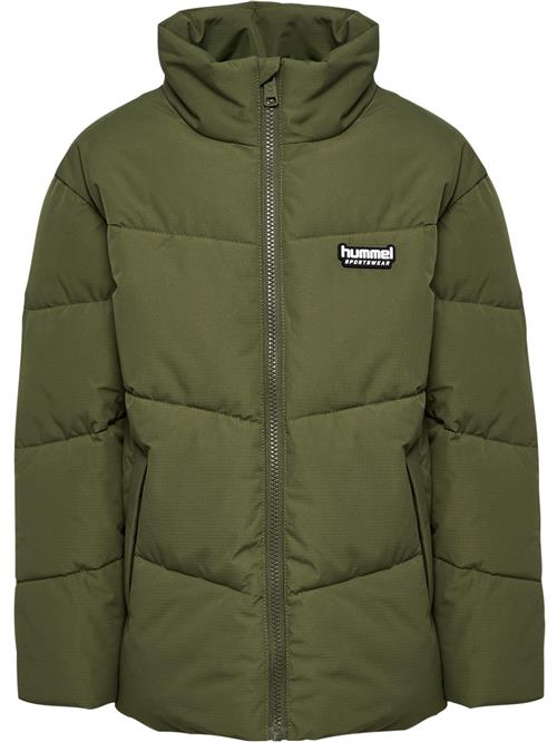 Hummel Overgangsjakke  neongrøn / hvid