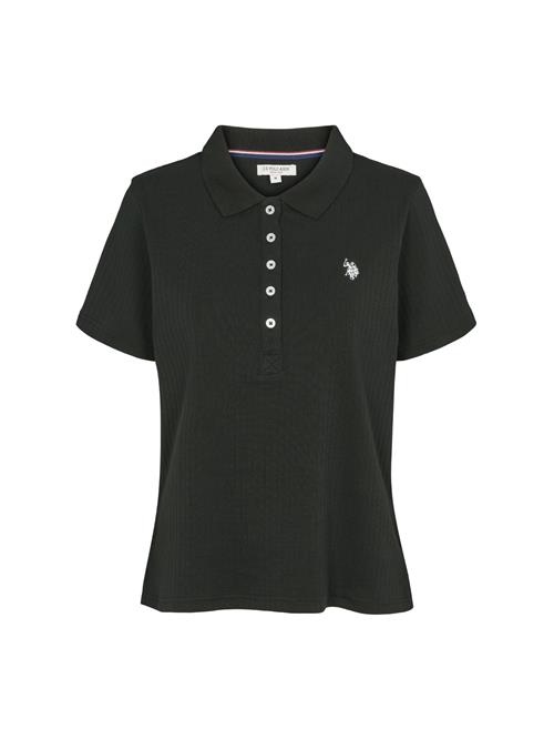 U.S. POLO ASSN. Shirts 'UWHelga'  sort / hvid