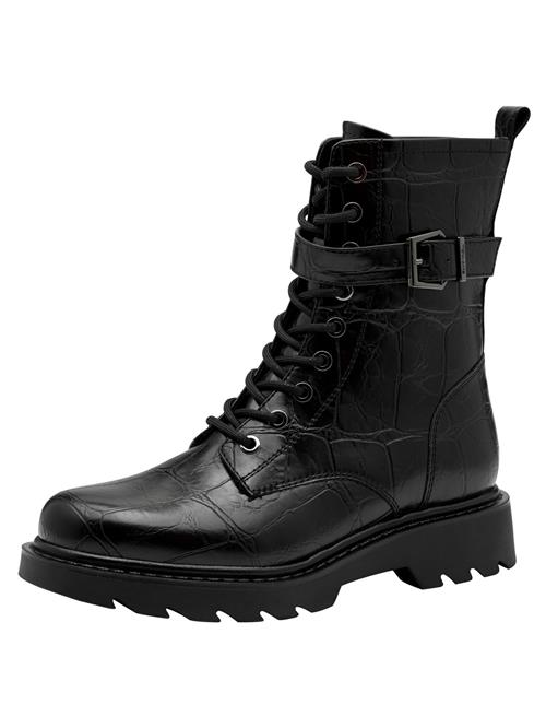 Tamaris Snørestøvletter  sort