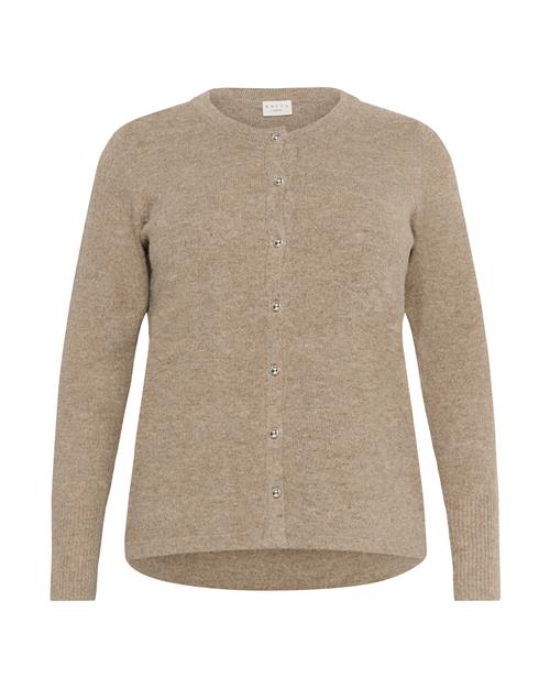 KAFFE CURVE Cardigan 'Niela'  brun-meleret