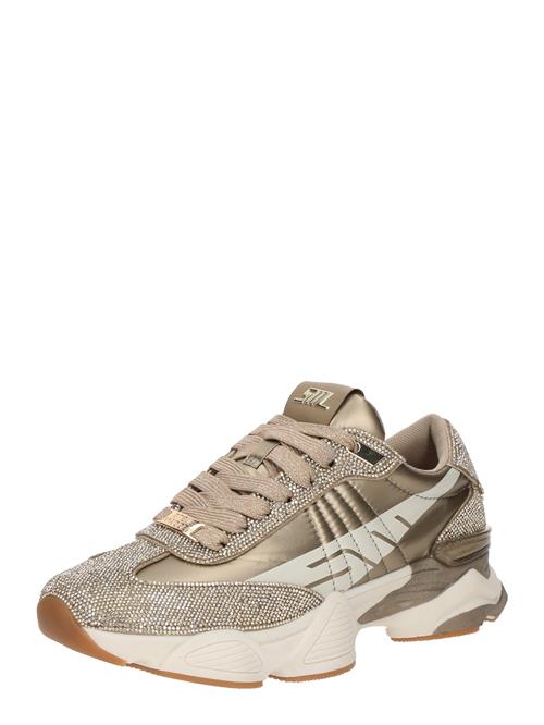 STEVE MADDEN Sneaker low 'Setback-R'  beige / guld / hvid