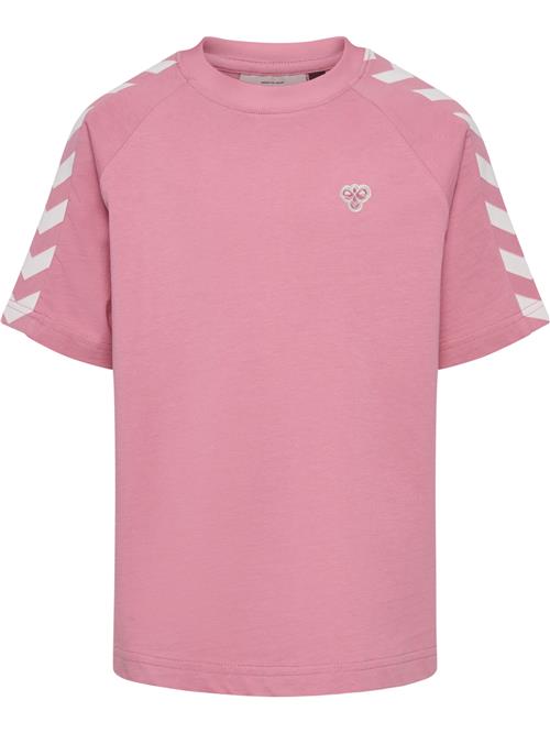 Hummel Shirts  pink / hvid