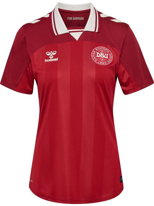 Hummel Fodboldtrøje  rød / mørkerød / hvid