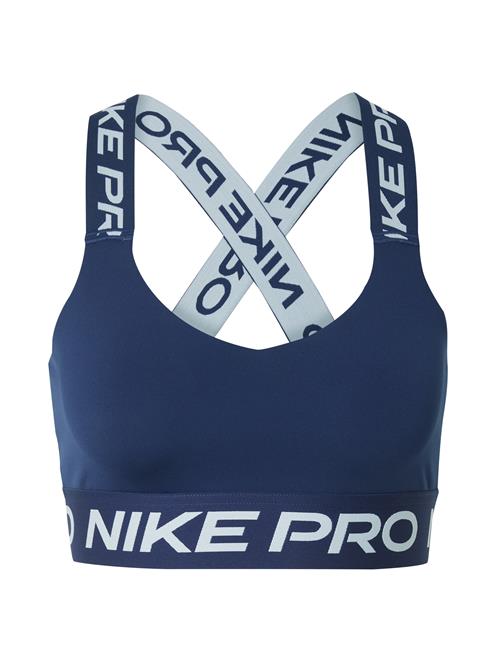 NIKE Sports-BH  navy / hvid