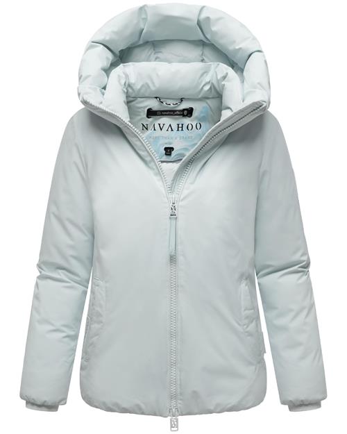 NAVAHOO Vinterjakke 'Blütenlicht'  pastelblå