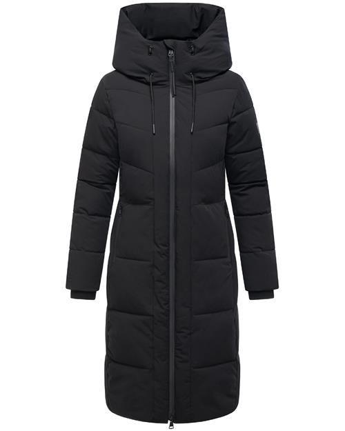 NAVAHOO Vinterfrakke 'Schokokuss XIV'  sort