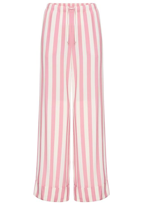 s.Oliver Pyjamasbukser  lyserød / hvid