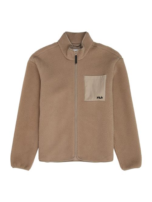 FILA Fleecejakke 'Valgrana'  lysebeige / lysebrun