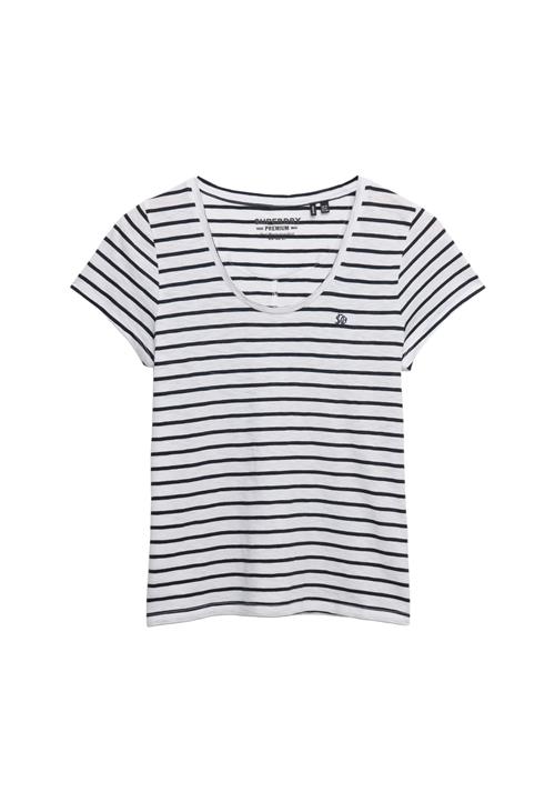 Superdry & Co Shirts  marin / hvid