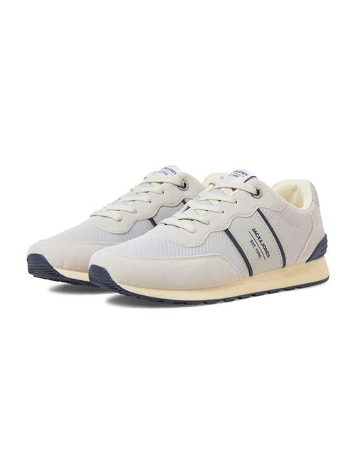 JACK & JONES Sneaker low 'JFWMILAN RUNNER'  beige / blå