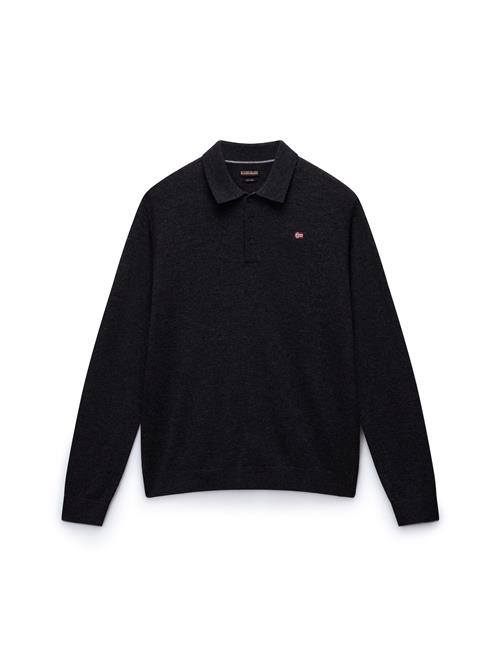 NAPAPIJRI Pullover 'Damavand'  antracit / rød / hvid