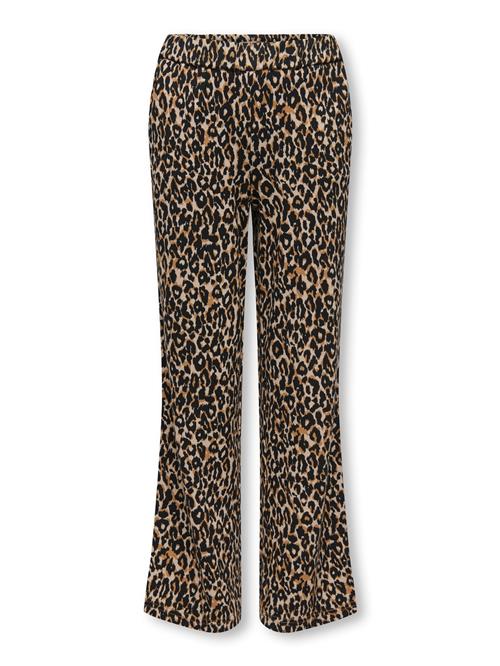 ONLY GIRLS Bukser 'KOGPoptrash'  beige / camel / sort