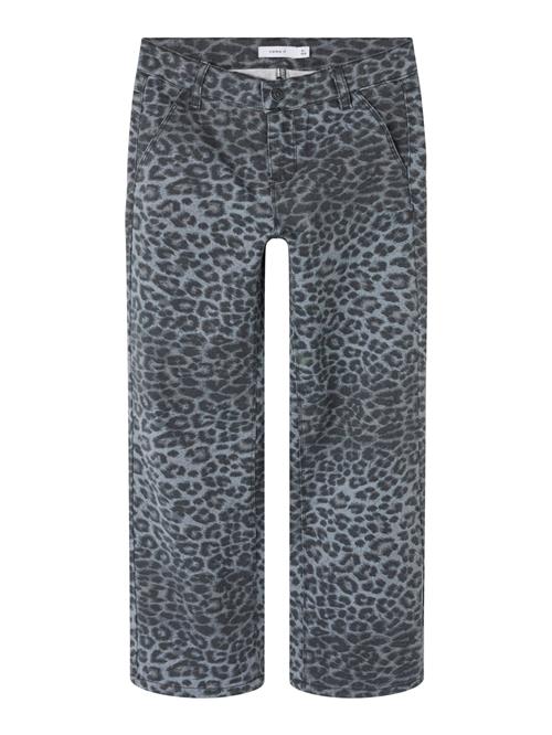 NAME IT Bukser 'NKFRose'  basalgrå / mørkegrå