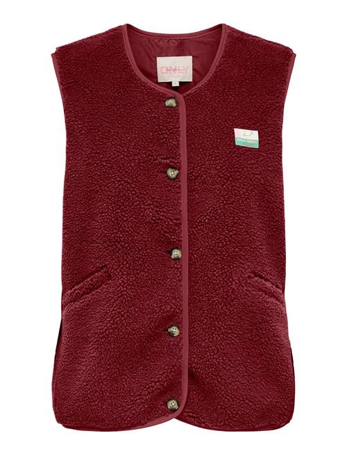 ONLY Vest 'ONLBaby'  vinrød