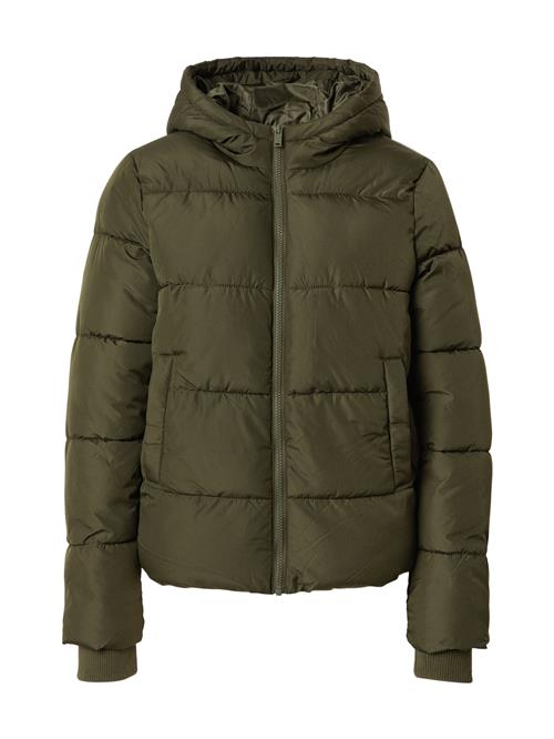 PIECES Vinterjakke 'PCBee'  mørkegrøn