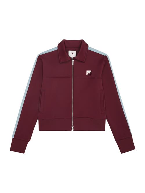 FILA Sweatjakke 'Como'  bordeaux / hvid