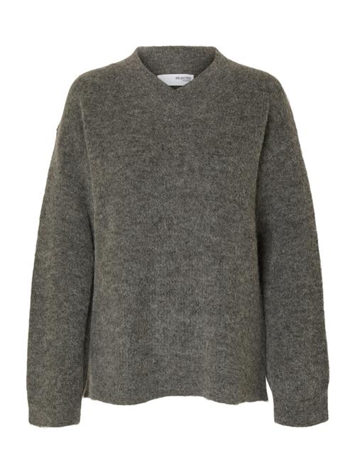 SELECTED Pullover 'SLFSIA'  grå-meleret