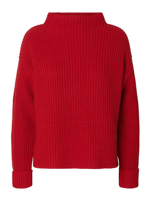 SELECTED Pullover 'SLFSelma Sus'  rød