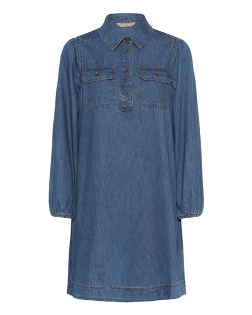 CULTURE Kjole  blue denim