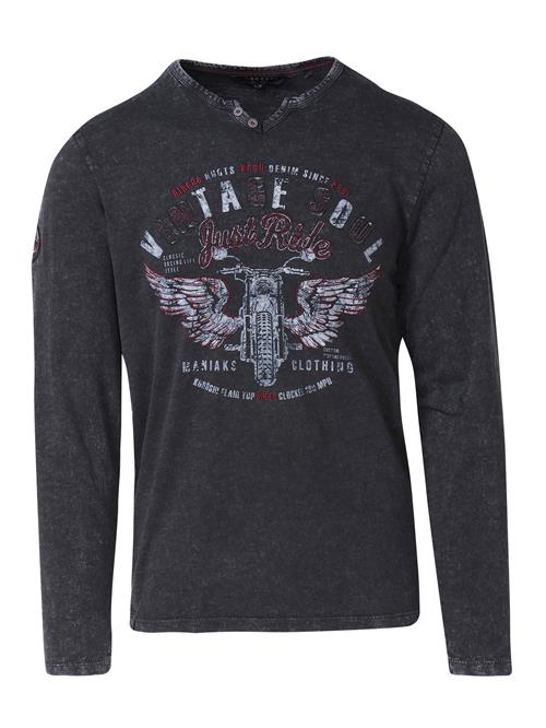 KOROSHI Bluser & t-shirts  grå / rød / sort