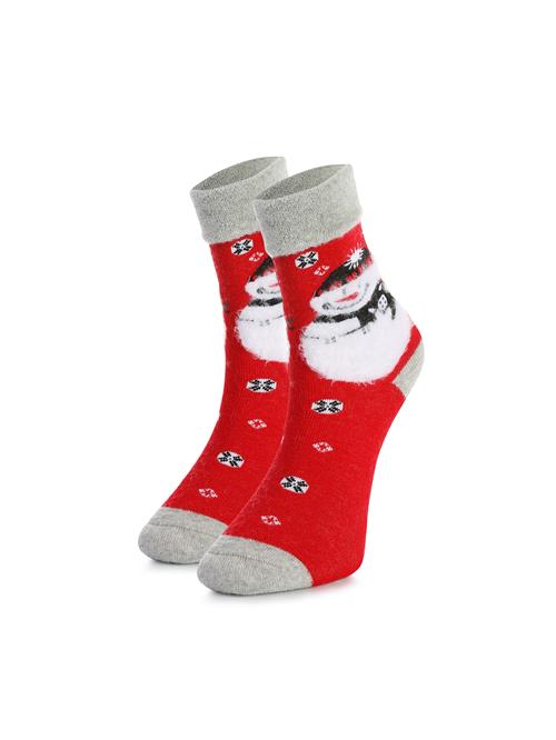 Crea Socks Sokker 'Weihnachten Santa'  rød
