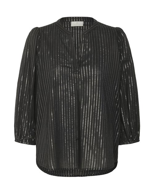 Kaffe Bluse 'KALuise'  sort / sølv