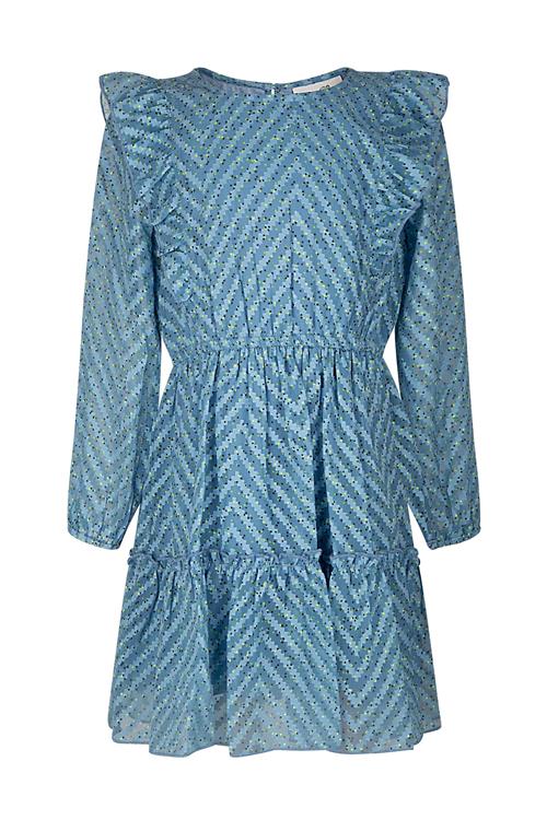 happy girls Kjole  blå / lyseblå / grøn / sort