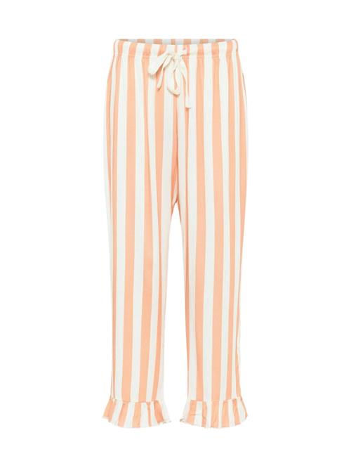 CCDK Copenhagen Pyjamasbukser 'Saga'  mandarin / uldhvid