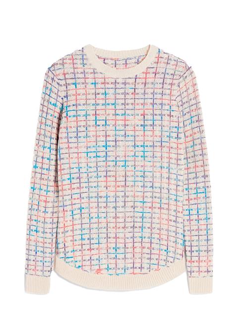 KOROSHI Pullover  blå / pink / offwhite