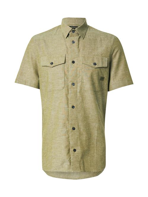 G-STAR Skjorte  oliven / hvid