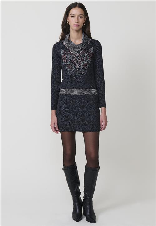 KOROSHI Kjole  sort / hvid