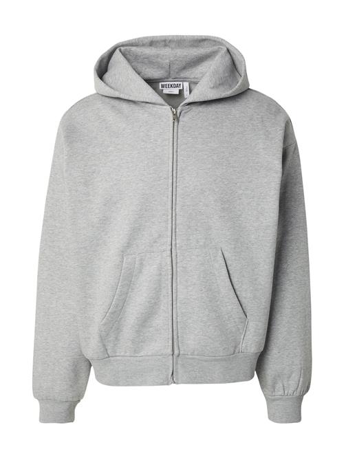 WEEKDAY Sweatjakke  grå
