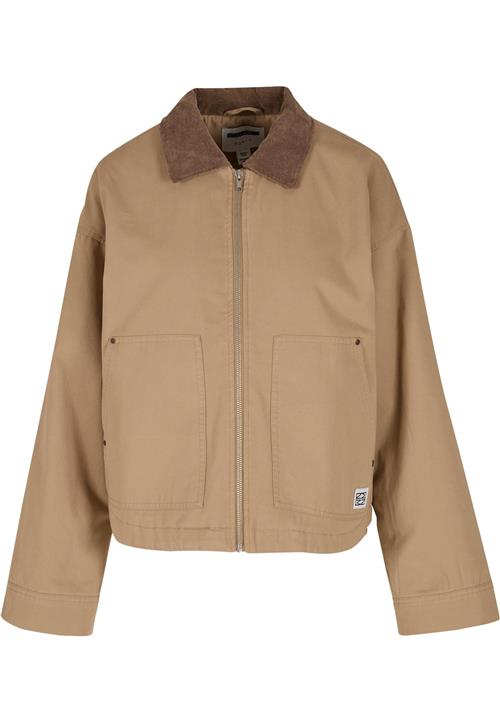 Noisy may Overgangsjakke 'NMRue'  brun / brokade