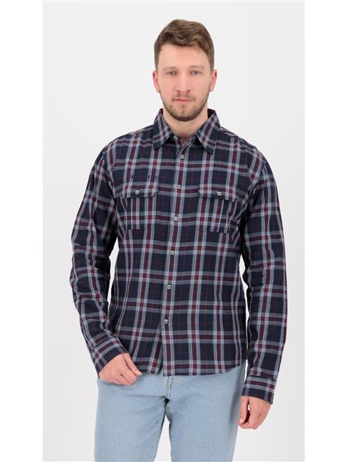 deproc Skjorte 'DENVER CTTN MEN'  blå