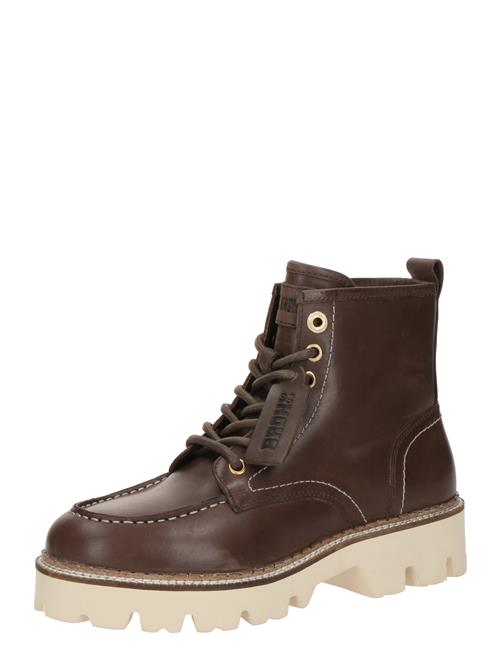 BRONX Snørestøvletter 'Reav-y'  mørkebrun