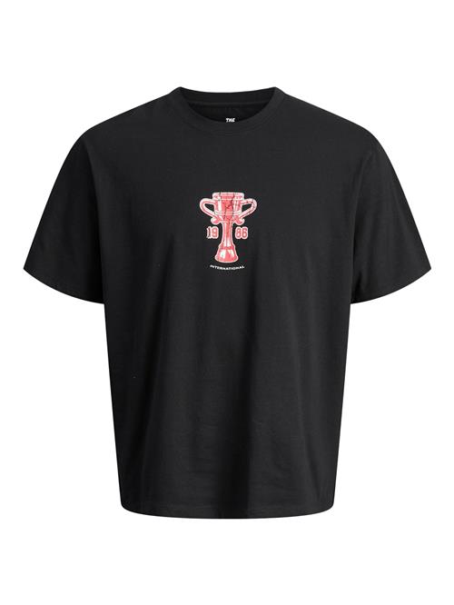 JACK & JONES Bluser & t-shirts  pink / sort