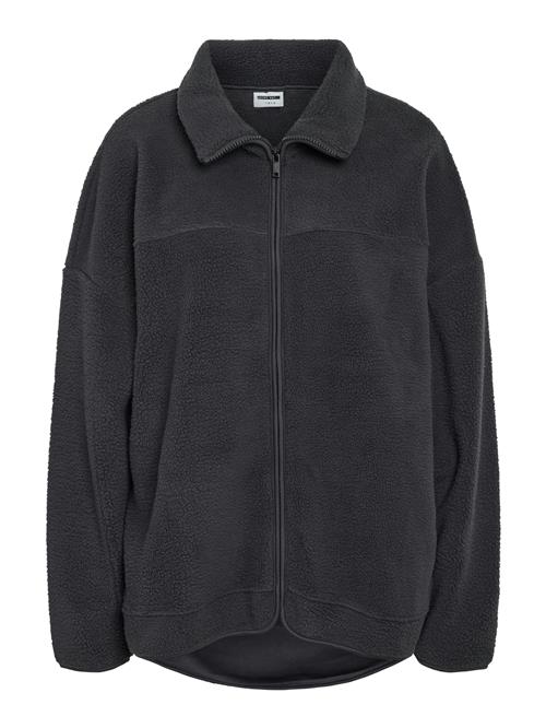 Noisy may Fleecejakke 'NMCozy'  mørkegrå