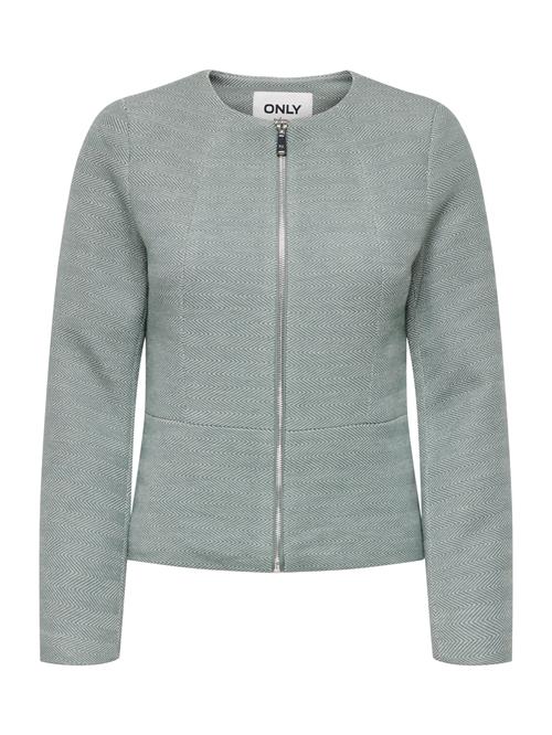 ONLY Overgangsjakke 'ONLDia'  pastelgrøn / hvid