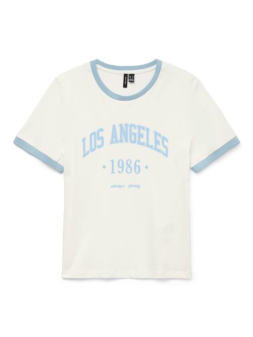 VERO MODA Shirts 'VMALIA'  lyseblå / hvid