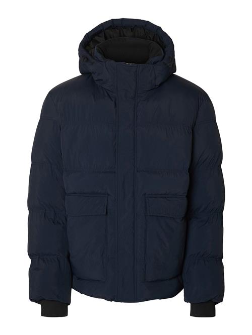 SELECTED Vinterjakke 'SLHAnders'  natblå